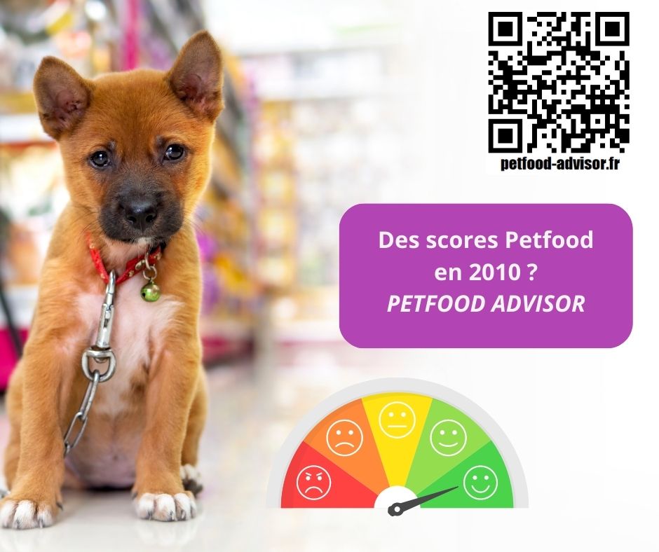 Un autre score Petfood publié en 2010