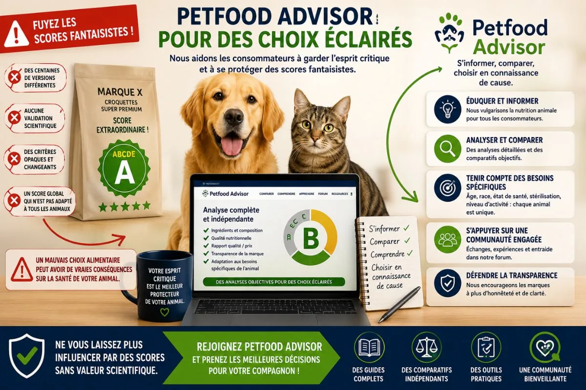 Consommateurs utilisant Petfood Advisor
