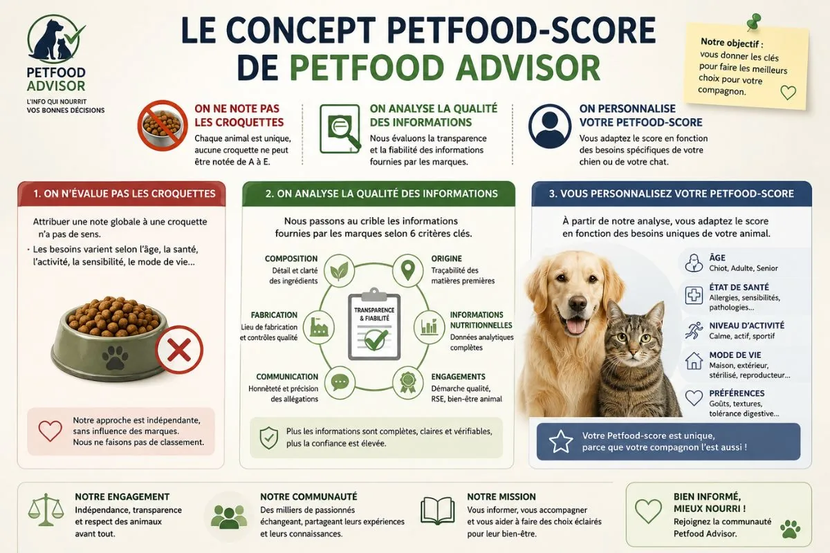Consommateurs utilisant Petfood Advisor