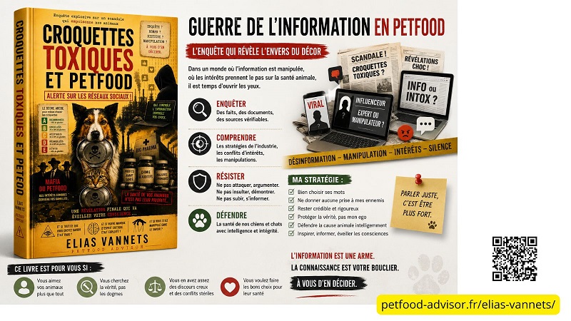 Croquettes Toxiques et Petfood : Alerte sur les réseaux sociaux ! Elias Vannets