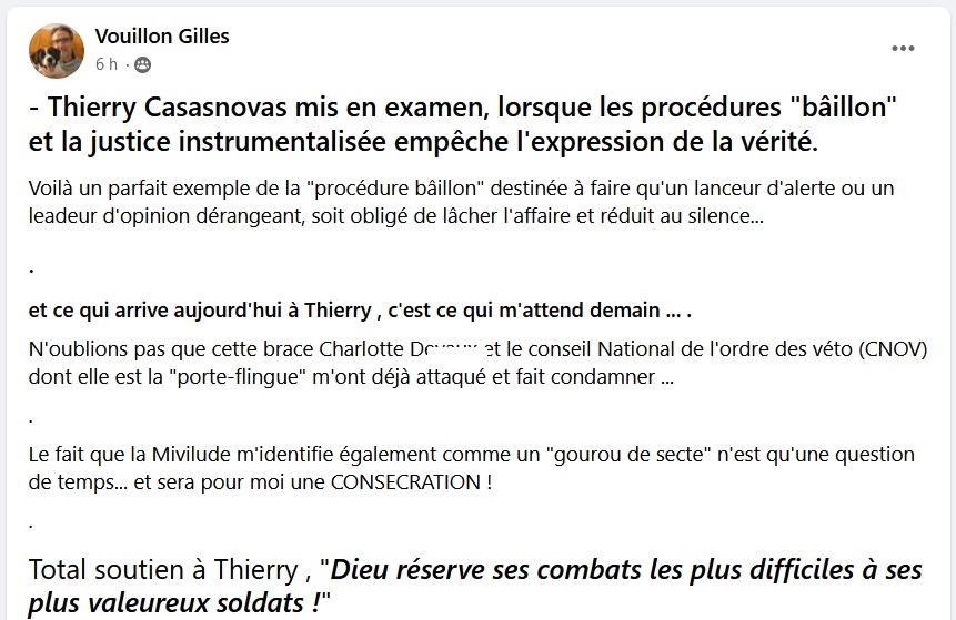 Gilles Vouillon / Regenere / Thierry Casasnovas