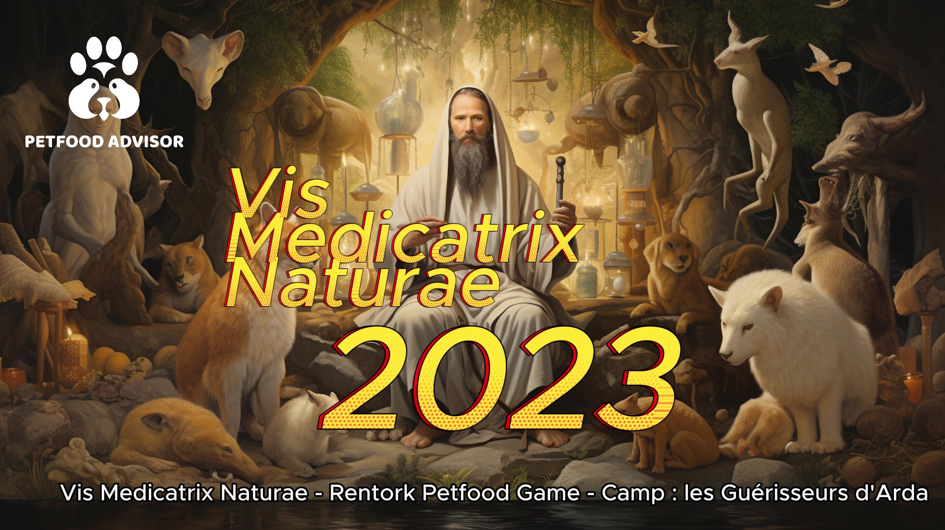 Camp des Guérisseurs d'Arda : Vis Medicatrix Naturae , nouvel intervenant dans le Rentork Petfood Game
