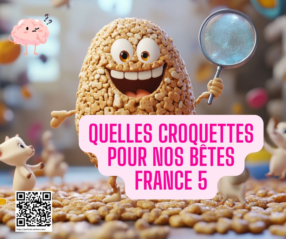 Reportage « Quelles croquettes pour nos bêtes » de France 5 – Que faut-il en penser ?